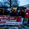 Vor der Kemptener Residenz versammelten sich am Montag, 22. Januar, nach Polizeiangaben 500 Bürger und traten für Demokratie in Deutschland ein.