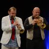 Die eher unkonventionelle Blasmusik-Kapelle "Mnozil Brass" aus Wien hat in der BigBox Allgäu begeistert. Die Musiker, die vor rund 30 Jahren im Restaurant Mnozil's zusammen fanden, servierten sowohl Rock-Nummern als auch traditionell feines Blech und reicherten das bunte Gericht mit allerlei schräger Komik an. Zuvor musizierten die sieben Allgäuer Blechmusikanten von "Verstehen Sie Brass?" im Foyer der Veranstaltungshalle.
 