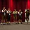 Die eher unkonventionelle Blasmusik-Kapelle "Mnozil Brass" aus Wien hat in der BigBox Allgäu begeistert. Die Musiker, die vor rund 30 Jahren im Restaurant Mnozil's zusammen fanden, servierten sowohl Rock-Nummern als auch traditionell feines Blech und reicherten das bunte Gericht mit allerlei schräger Komik an. Zuvor musizierten die sieben Allgäuer Blechmusikanten von "Verstehen Sie Brass?" im Foyer der Veranstaltungshalle.
 