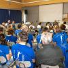 Am Mittwoch, den 5. Juni 2024 wurde der Junioren Europameister im Einzel Kunstradfahren Linus Weber SV Kirchdorf, mit den Trainern Stefan Raaf und Viktor Volk, Junior Maximilian Keller, 2er Juniorinnen Pia Schlichting und Jana Wager in der Turn- und Festhalle Kirchdorf von Kirchdorfs Bürgermeister Rainer Langenbacher sowie Freunden, Bekannten, Sponsoren und Sportlern empfangen. Auch der jüngste Nachwuchs im Kunstrad Team des SV Kirchdorf wurde bei der Vorstellung nicht vergessen.
Der Bürgermeister Langenbacher überreichte auch Geschenke an die Sportler. Junior Europameister Linus Weber bedankte sich bei den Trainern und Verantwortlichen im Verein und überreichte kleine Geschenke auch an die Mitstreiter im SV Kirchdorf Kunstrad Team. Musikalisch wurde die Veranstaltung von der Kirchdorfer Musikkapelle begleitet. Zum Abschluss wurden die Sportler und Gäste noch zu einem von der Gemeinde gesponserten Imbiss und Getränken vom Sportverein eingeladen.