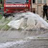 Hochwasser: Drei Zeltlager evakuiert