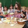 Eine Milchprinzessin und gesundes Essen