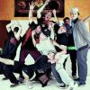 Lindenberger beim Breakdance in Weltelite