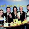 Martina wirbt in Berlin für Käse aus Bayern
