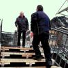 Fußgänger- Brücke wieder offen