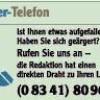 Angst vor Tierfängern