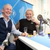 Zwei Radio- und TV-Legenden: Fritz Egner (links) mit Thomas Gottschalk vor ein paar Jahren während eines Pressetermins beim Bayerischen Rundfunk.