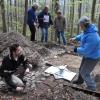 Grabungsteam sucht nach Resten von Schloss Liebenthann