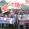 Dehner-Mitarbeiter im Streik