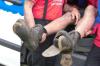 Wanderer ohne Schuhsohlen gerät am Hochgrat in Gewittersturm