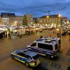 Der Augsburger Christkindlesmarkt am Freitagnachmittag. Wurde ein Anschlag auf den Weihnachtsmarkt vereitelt?