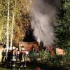 Unbekannter Täter zündet eine Lagerhalle in Blaichach an