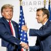 Donald Trump will seinen Besuch in Paris zur Notre-Dame-Wiedereröffnung auch für ein bilaterales Treffen mit Emmanuel Macron nutzen. (Archivbild)