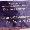 Grundstein des Museums für zeitgenössische Kunst - Diether Kunerth in Ottobeuren gelegt