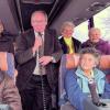 Haldenwangs Bürgermeister Klotz mit Senioren auf launiger Tour durch den Ort