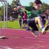 Leichtathletik im schweren Wetter: Jugendliche der LG Kaufbeuren waren aktiv
