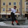 Clown Frolando läuft von Trier nach Rom ndash Zwischenstopp in Füssen