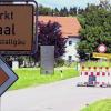 In Waal ist derzeit die Jengener Straße gesperrt