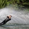 Wasserskiläufer Stefan Schneck will Team-Gold holen