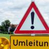 Sperrung der Unterführung am Pfeilergraben in Kempten