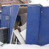 Heizlüfter löst in Wildpoldsried Explosion in Baucontainer aus