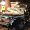 Unfall: 28-jähriger Autofahrer bei Wiedergeltigen schwerst verletzt