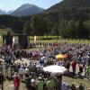 Deutscher Wandertag: Tausende Wanderer ziehen durch Oberstdorf