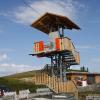Zipline Alpspitzkick in Nesselwang kurz vor der Eröffnung