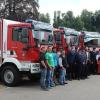 Feuerwehren aus dem Oberallgäu holen ihre neuen Fahrzeuge beim Hersteller ab