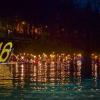 Tausende Schaulustige beim Fackelschwimmen in Füssen