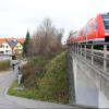 Bahn-Elektrifizierung zwischen Geltendorf und Lindau: Lärmschutzwände bei Buchloe geplant