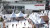 Wintervergnügen vor dem Forum Allgäu in Kempten in den Startlöchern