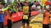 Allgäu-Triathlon Weltmeister läuft am Steilhang schneller als sein Führungsradler - Videoclip des Überholmanövers ist ein Hit