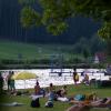 Bauarbeiten: Im September endet das Schwimmvergnügen im Grönenbacher Weiher Bad Clevers