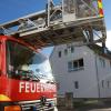 Schwelbrand durch Baggerarbeiten in Kaufbeuren - 28 Feuerwehrleute im Einsatz