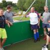 Zum Vereinsjubiläum der SGW: Gemeinderäte fordern Fußballdamen in Pfronten heraus