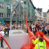 Wolkenhaus auf dem Kaufbeurer Salzmarkt feierlich eingeweiht