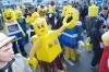 Faschingsumzug in Reutte mit Legosteinen und Fledermäusen