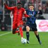 Alphonso Davies scheiterte am Pfosten, vergab aber gegen Heidenheim eine von vielen Bayern-Chancen.