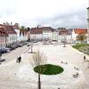 Hildegardplatz in Kempten nimmt langsam endgültige Form an