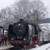 Historische Schnellzug-Dampflok macht Halt in Günzach