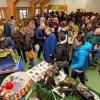 Warteschlangen beim Mächlarmarkt in Hinterstein