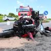Motorradunfall bei Rieden am Forggensee: Fahrerin (47) schwer verletzt