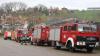 Alle 27 Feuerwehren des Landkreises Lindau proben den Ernstfall bei Hochland in Heimenkirch