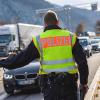 Bundespolizisten haben am Wochenende vier Schleusungen bei Lindau verhindert. (Symbolbild)