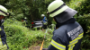 Ein Auto ist in Burgberg eine Böschung hinab gestürzt.