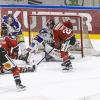 Niederlage für den ECDC Memmingen gegen Deggendorf. Der SC gewinnt in der Verlängerung mit 4:3 und schickt Memmingen damit in die Pre-Playoffs.
