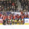 Niederlage für den ECDC Memmingen gegen Deggendorf. Der SC gewinnt in der Verlängerung mit 4:3 und schickt Memmingen damit in die Pre-Playoffs.