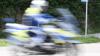 Polizeimotorrad im Einsatz: Im Jahr 2022 stieg die Zahl der Einsätze für die Beamtinnen und Beamten des Polizeipräsidiums Schwaben Süd-West. (Symbolbild)
