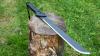 In der Nähe von Oberstdorf hat in der Halloweennacht ein 42-jähriger Mann seinen Chef mit einer Machete bedroht. Er wolle ihm die Hände abhacken und ein Loch in ihn stechen. (Symbolbild)